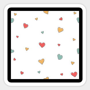 Hearts Sticker